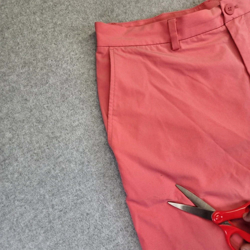 Vineyard Vines Performance Breaker Shorts Mens 38 Pink Stretch Chino